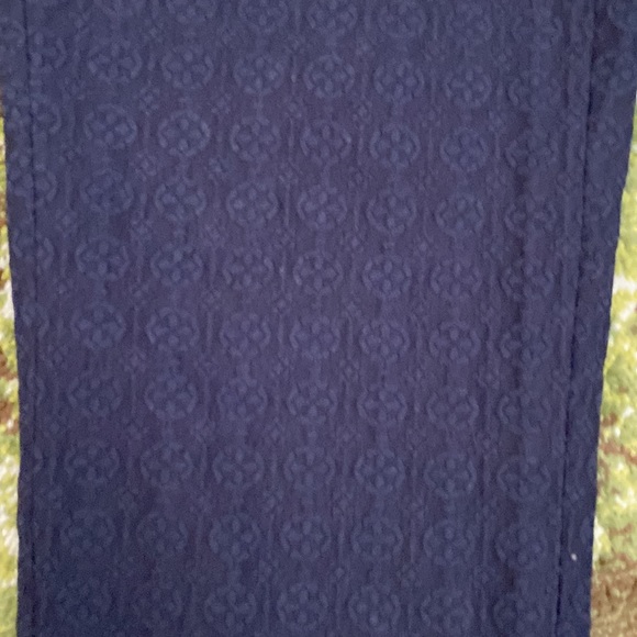 Cynthia Rowley Slim Ankle Pant in Navy - Picture 6 of 6